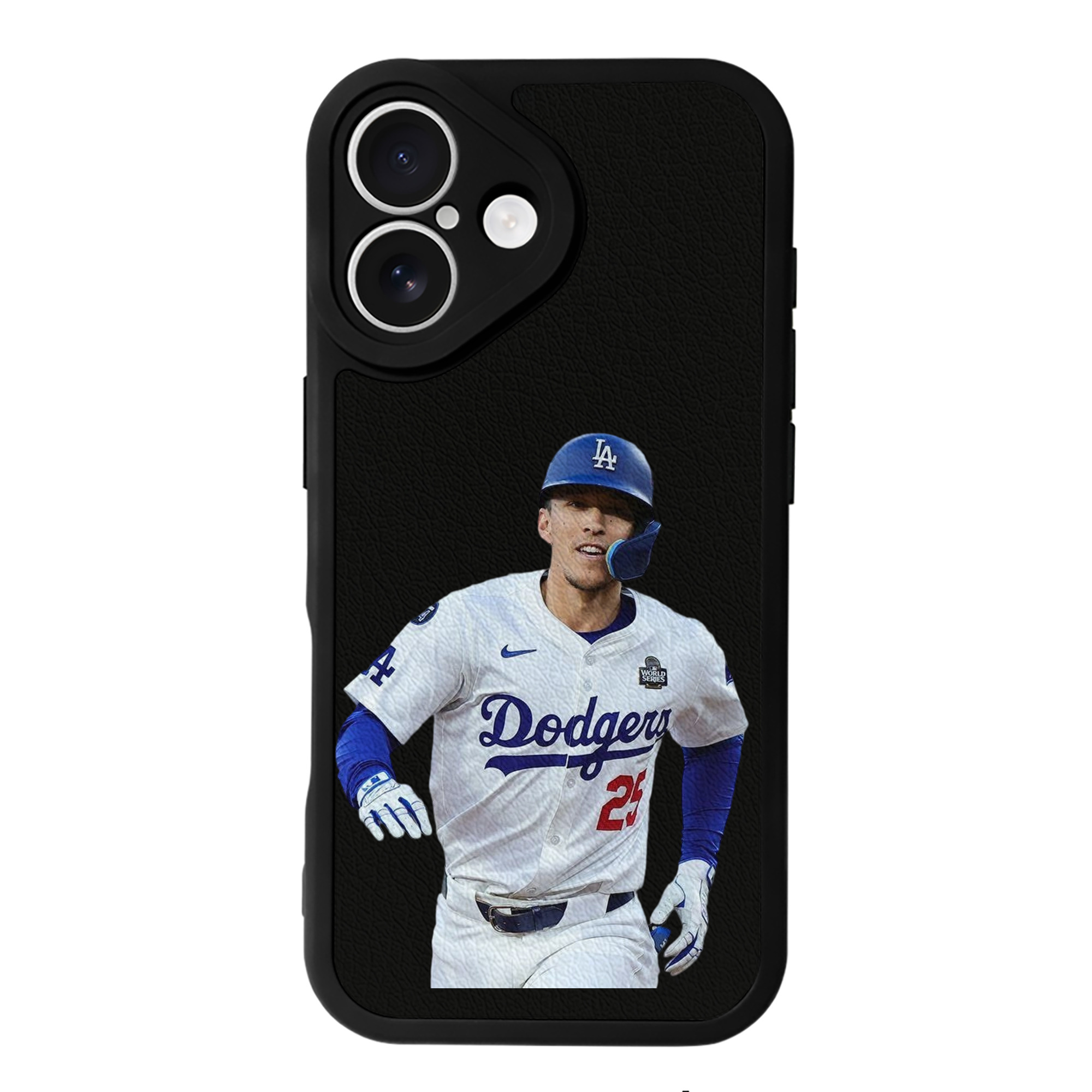  IPhone 16 Silicone Leather Case – UV Print, Lambskin Texture – Perfect Fit, Wireless Charging Compatible, Scratch Resistant, Precise Cutouts – Stylish Protection For IPhone 16